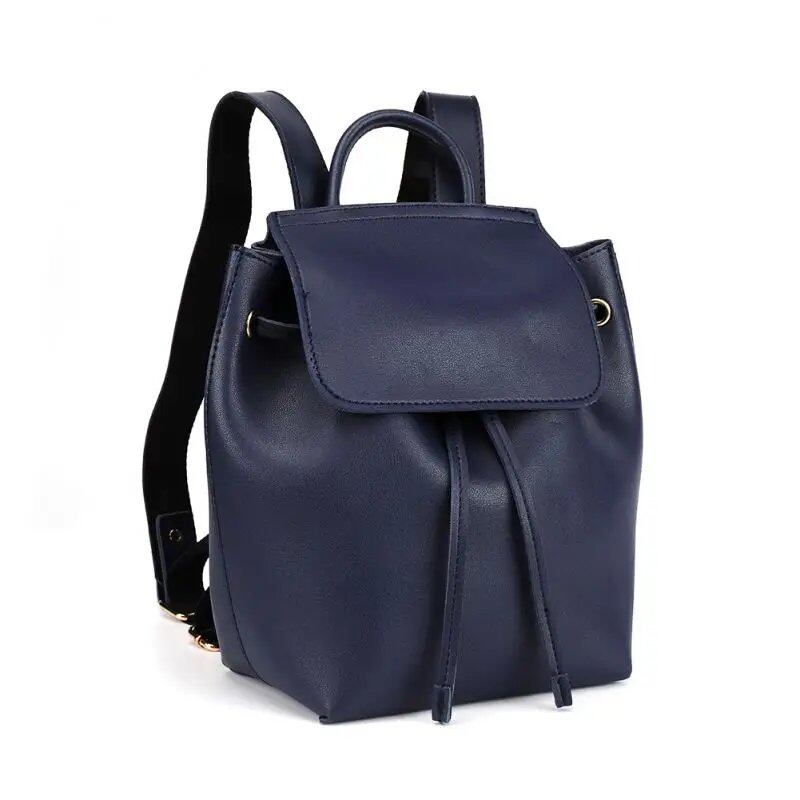 女性用ミニバックパック 旅行用 かわいいポーチ&ショルダーバッグ PUレザー おしゃれなリュックサック 並行輸入品