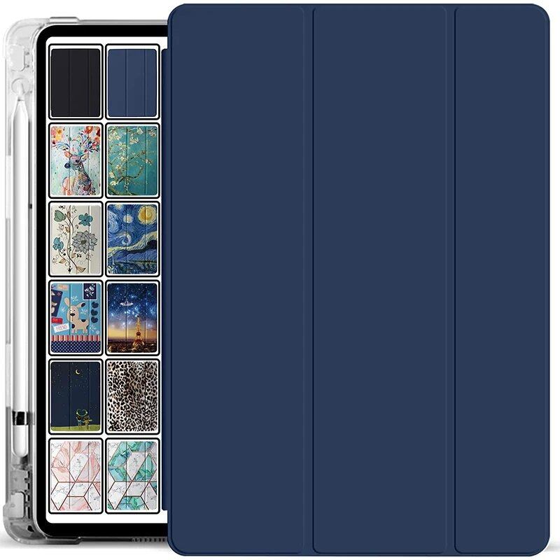 iPad Air 2 / Air 4 / Air 5 (10.9インチ) / iPad Pro 11インチ (M2 / M3 / M4 モデル) / iPad 10.2インチ (第9世代・第10世代) / iPad 9.7インチ (第5世代・第6世代) / iPad (第11世代) 対応 ケース A16チップ搭載モデル用 ペンシルホルダー付き 並行輸入品