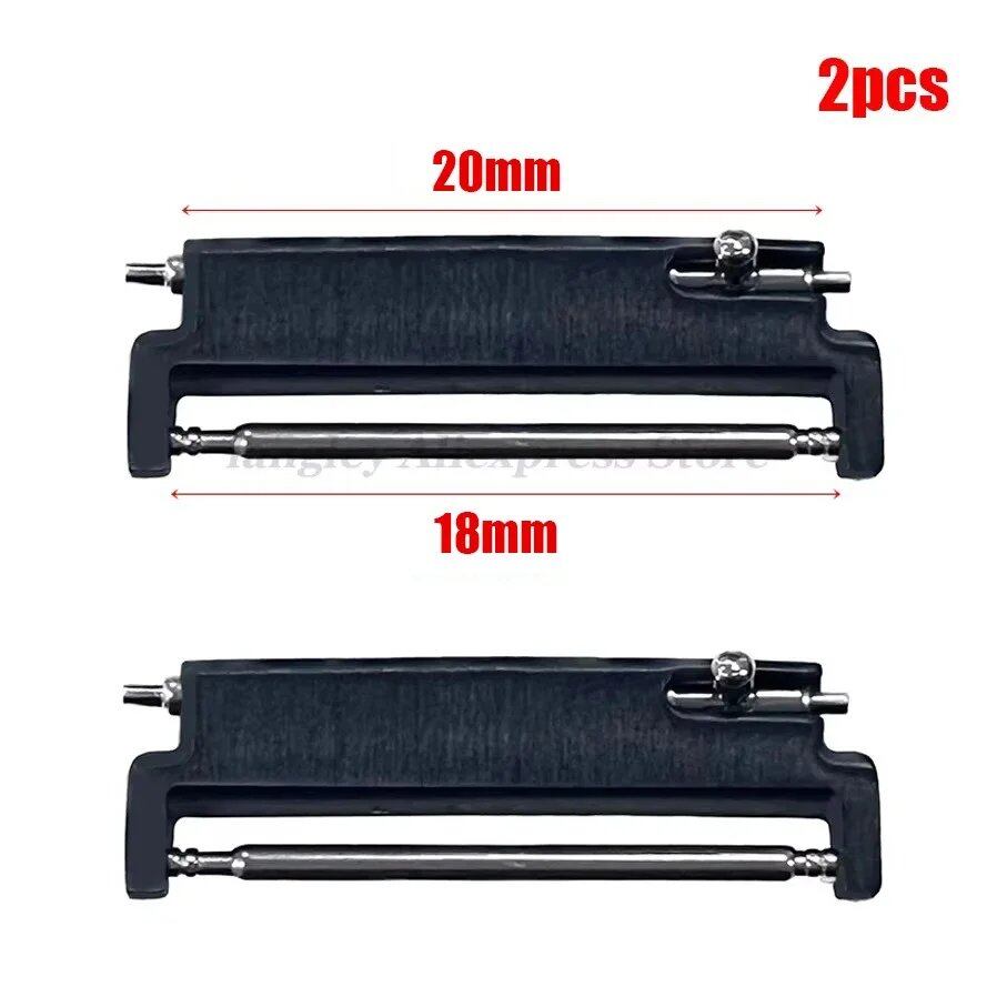 Set of 2 20mm to 18mm, 20mm, 22mm to 22mm, 22mm to 20mm Quick Release Pin Strap Adapter Replacement Band Spring Bar Accessories (Imported)