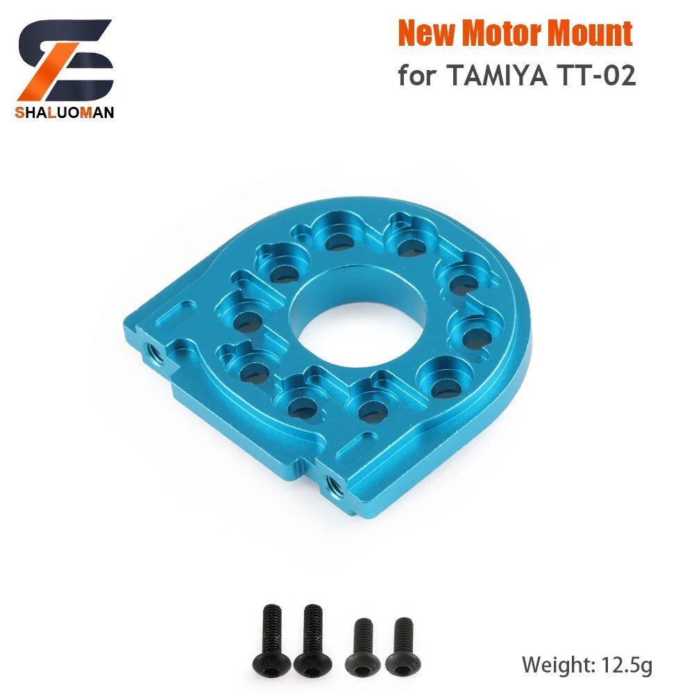 1/10 Scale RC Toy Car Tamiya TT-02/TT02 Swing Arm Shock Absorber, Steering Device, Bumper Sponge Upgrade Parts, Metal & Carbon Fiber, Parallel Import