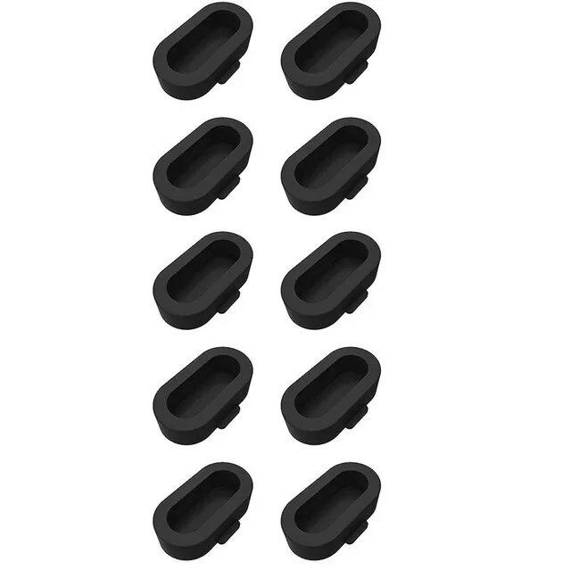 Set of 10 Garmin Fenix 8, 7, 7X, 6, 6X Pro, 5, 5X Plus, and Epix Pro Gen 2 Charging Port Dust Caps (Dust Plugs) - Band Color: Dust Plugs; Parallel Import