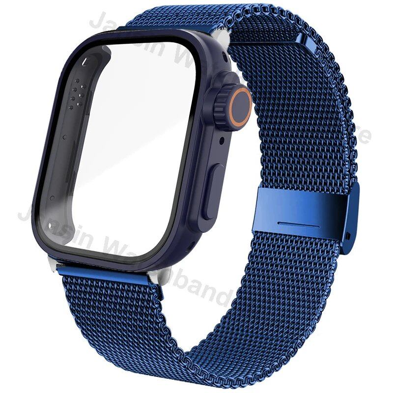 Stainless Steel Strap + Ultra Case for Huawei Watch Fit 3, Metal Milanese Strap Watch Band Accessory, Band Color: Compatible with Huawei Watch Fit 3, Band Width: Parallel Import