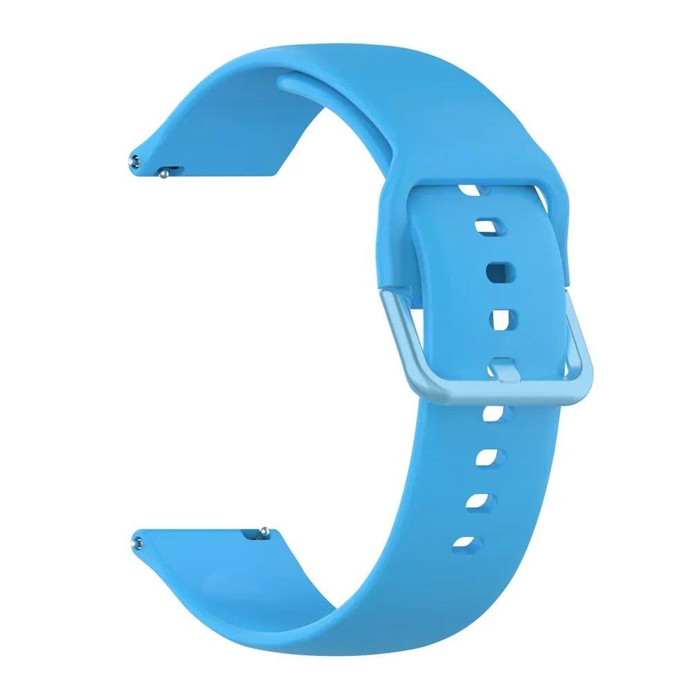 RealMe Watch 2 / 3 Pro / S / S Pro Sport Silicone Wristband - 20mm / 22mm Replacement Soft Watch Strap, Band Color: mm, Parallel Import