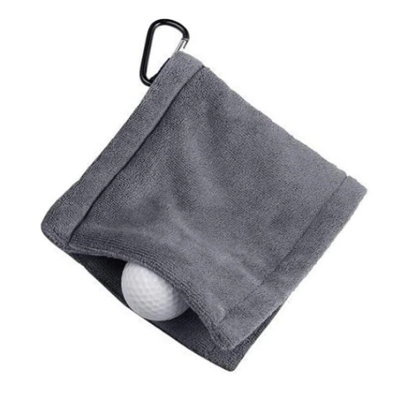 1 Golf Ball Cleaning Towel, Microfiber Scrubber, Club Wiper, Ball Towel, Outdoor Sports Towel, Color: 1, Parallel Import
