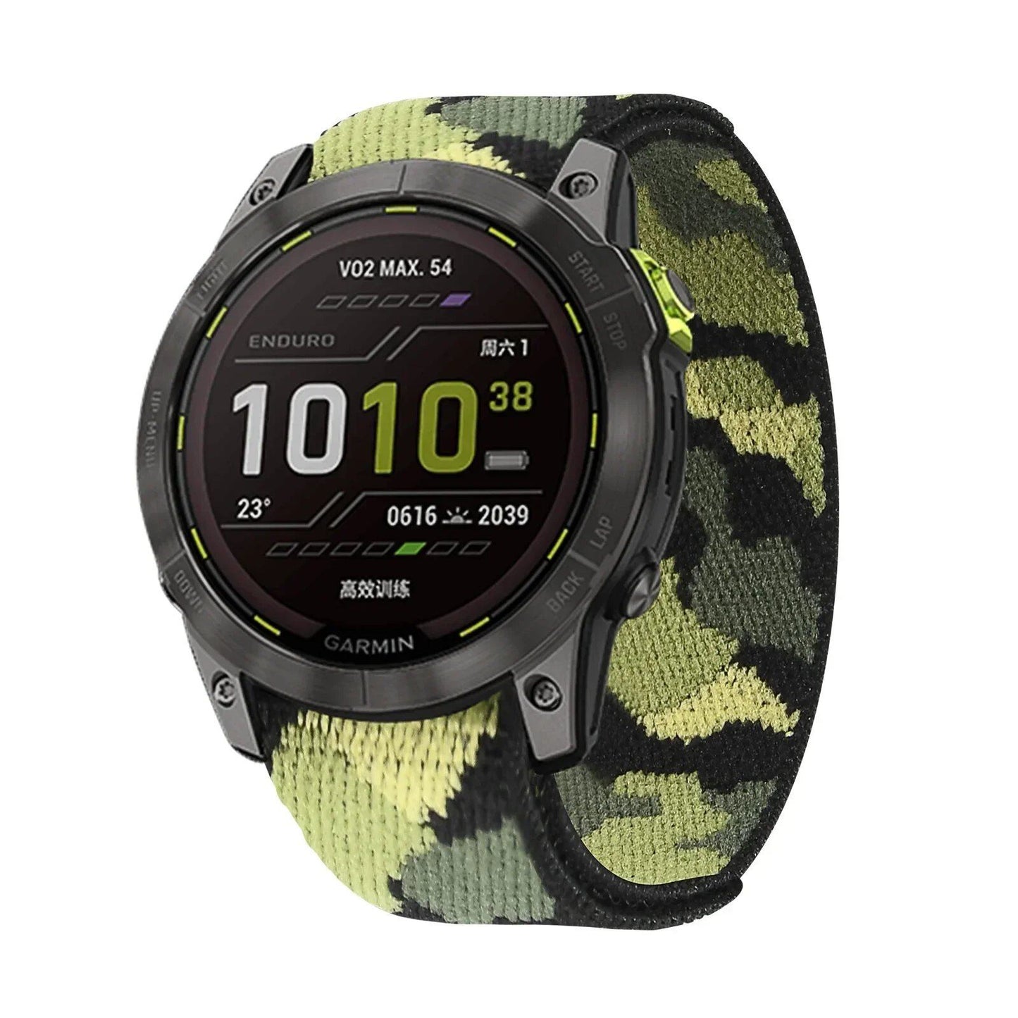 Garmin Fenix 7X/6X Pro/7/7S/6/6S/5X/5/5S Plus/Venu 2 Plus用 20 22 26mm ナイロン ウォッチバンド フックアンドループ 速乾ストラップ バンドカラー:mm 並行輸入品