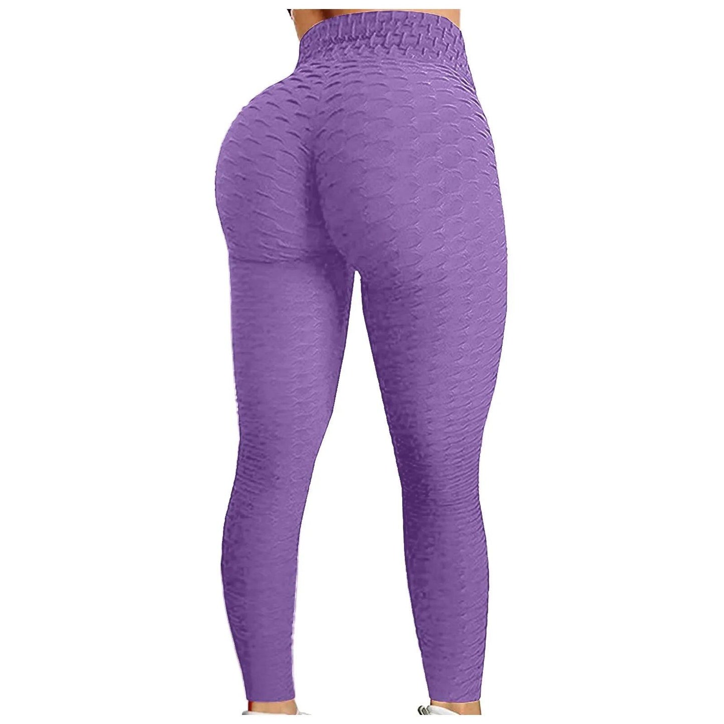 Women's Bubble Butt Lifting Yoga Pants, Fitness, Running, High Waist, Gym, Sports, Flare Pants, Dance Trousers, Size: Parallel Import