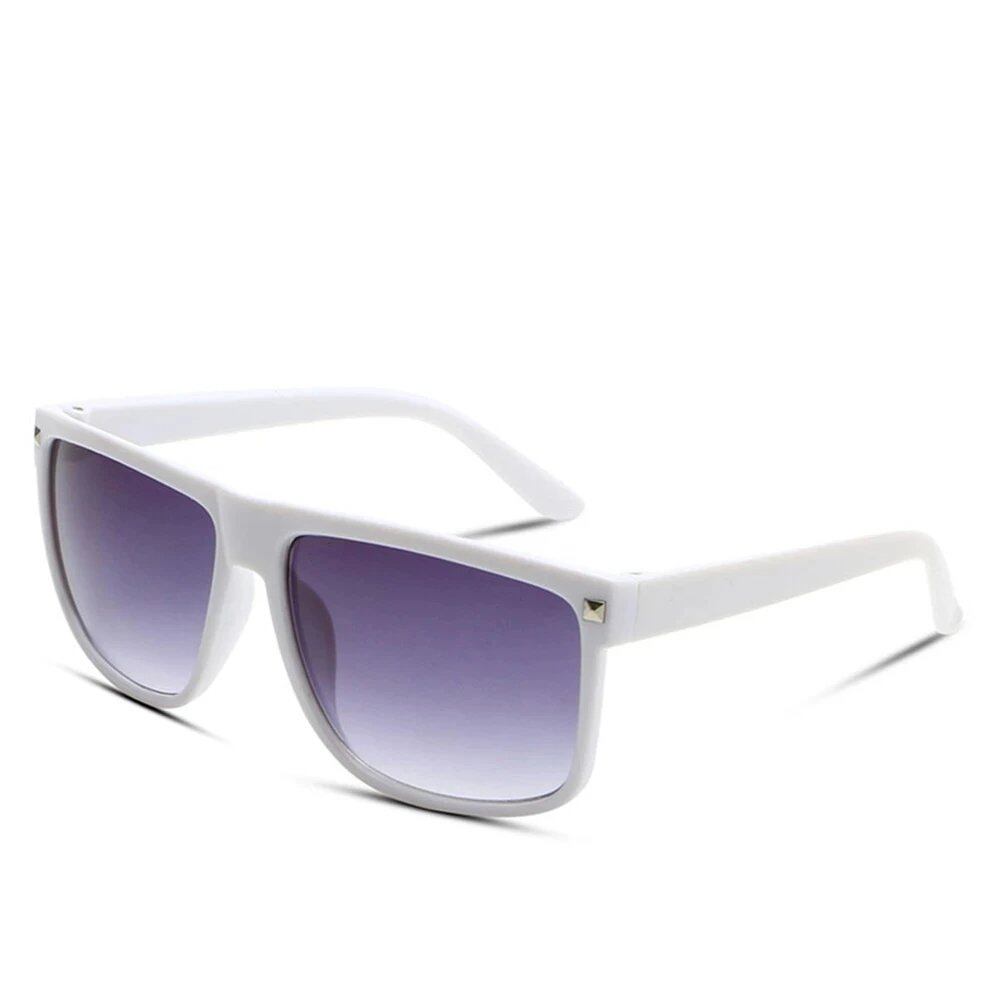 2024 Newest Square Classic Sunglasses for Men, Popular Brand, Vintage Style, UV400 Lenses, Lens Color: Parallel Import