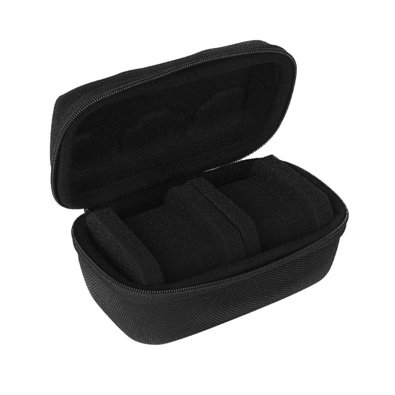 Dustproof Watch Travel Case with EVA Zipper and Coin Pouch, Waterproof, Shockproof, Portable, Imported