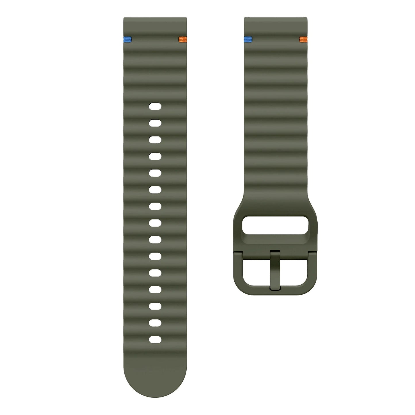 Compatible with Samsung Galaxy Watch 7/6/5/4 (44mm/40mm) and 6 Classic (43mm/47mm), 20mm/22mm silicone bands, and Huawei Watch GT5/4 Pro/3 bracelets. Band Color: mm. Parallel Import.