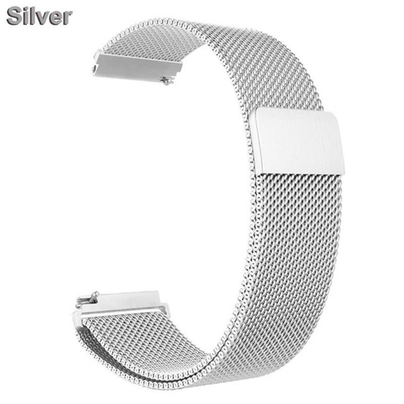 Milanese Loop Stainless Steel Metal Bracelet Replacement Strap for Huawei Watch GT 4 (41mm, 46mm) - Size H (Parallel Import)