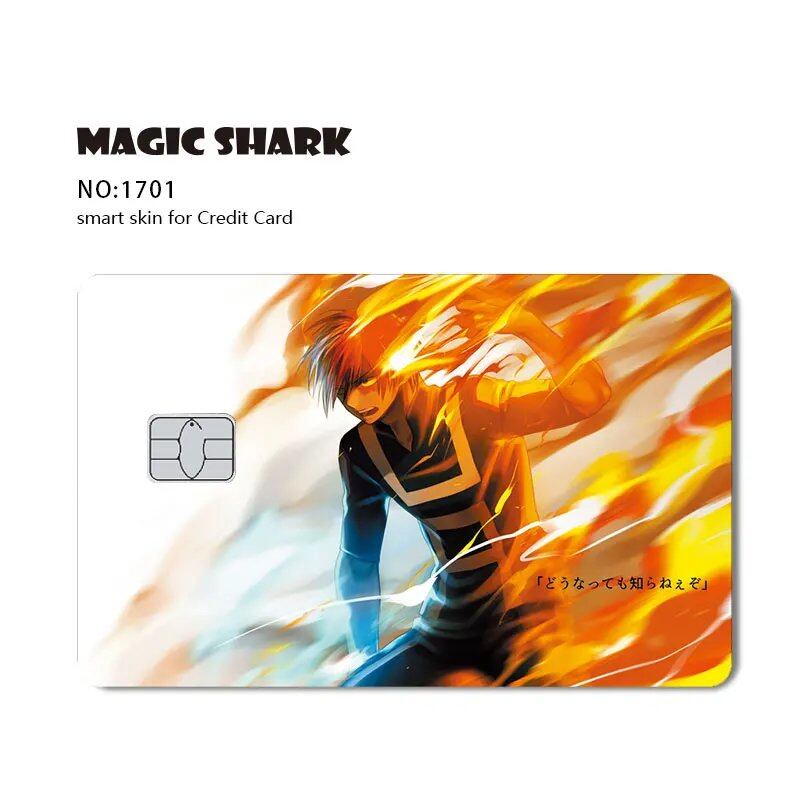 100% 新作 コンクマネーボウ アニメ 節約or浪費 ミーム クレジットカードフィルム デビットカードステッカー スキン 並行輸入品