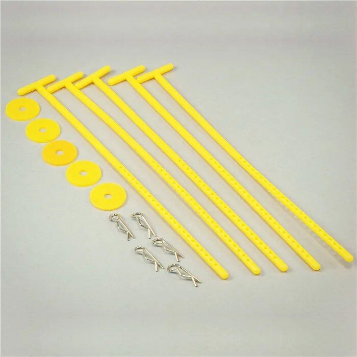 Set of 5 Plastic Tire Holders for 1/8 & 1/10 RC Cars, Hobby Model Accessories, Convenient Tire Storage, Parallel Import