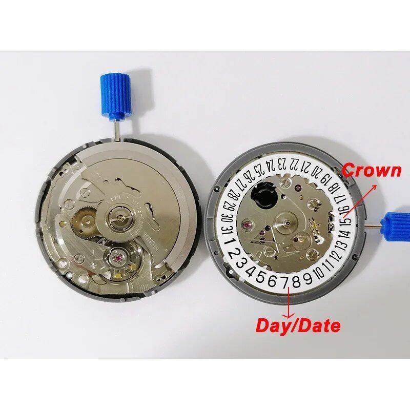 NH35A Premium Mechanical Movement, NH35 White Date Wheel, 24 Jewels, Automatic, High-Precision Movement, Replacement, Color: ) Parallel Import
