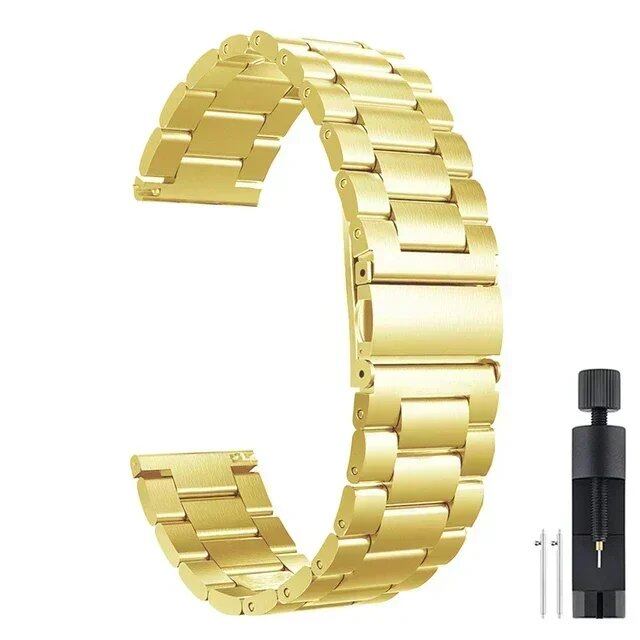 22mm Stainless Steel Strap for CMF by Nothing Watch Pro, Metal Bracelet, Watch Band, Compatible with CMF Watch Pro 2, Band Color: Parallel Import