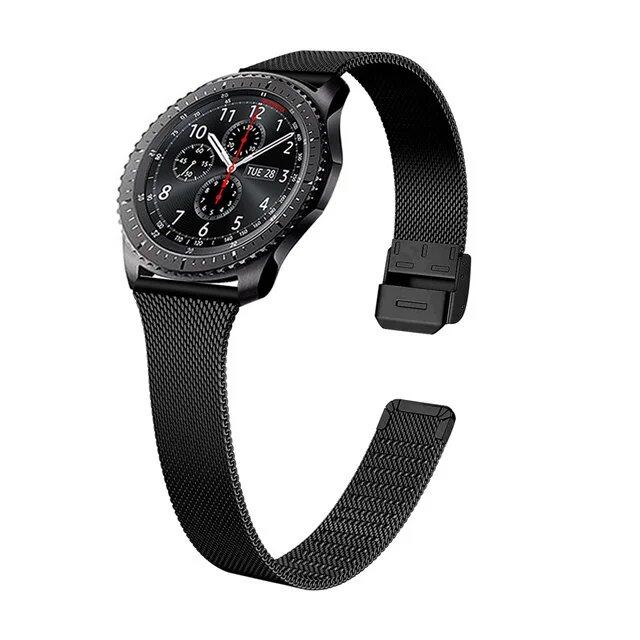 Replacement Stainless Steel Metal Strap for Huawei Watch GT5 (46mm/41mm) and GT4 (18mm/22mm) Band Color: mm, Parallel Import