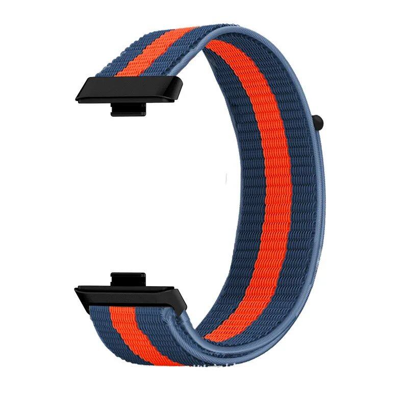Huawei Watch Fit 3 Nylon Strap Replacement Strap, Adjustable Soft Wristband, Smartwatch Accessory, Band Color: Compatible with Huawei Watch Fit 3 Band Width, Parallel Import