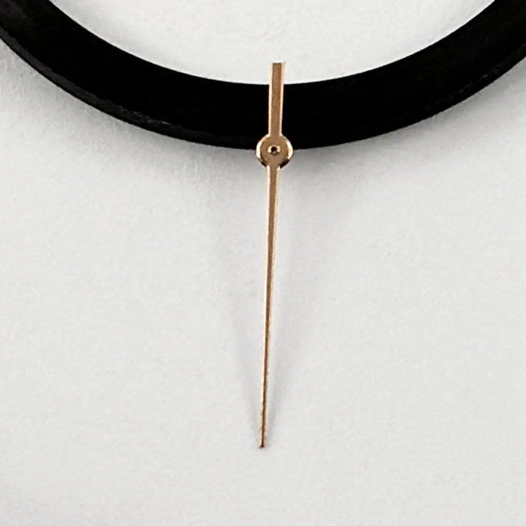 12.5mm Single Second Hand, Silver, Gold, Blue, Green, Orange, Red, Clock Hands, Watch Hands/Pointers for NH35, NH36, NH38, NH70, and NH72 Movements. Color: Parallel Import.
