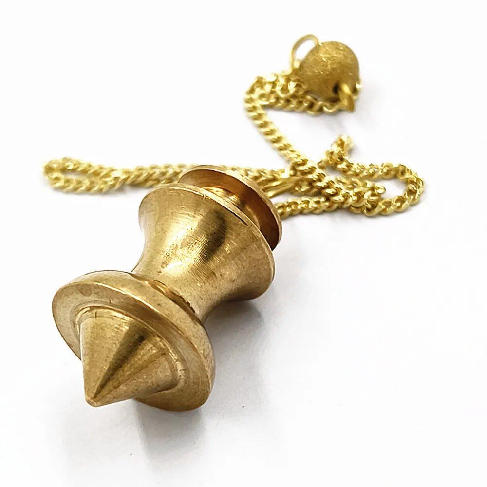 SOGNLONG Copper Pendulum for Divination - Get Spiritual Answers Through Dowsing (Imported)