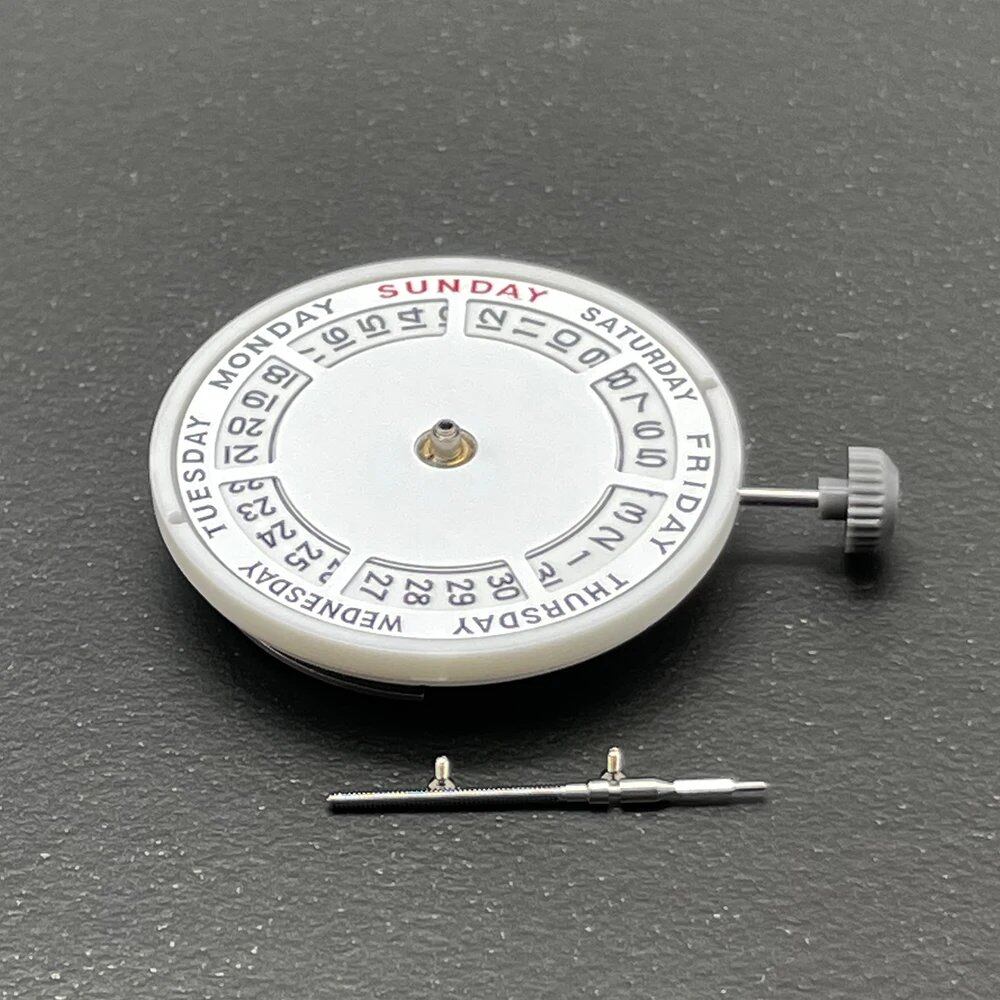 Genuine Miyota 8285 Automatic Mechanical Movement, Day/Date Watch Mechanism, Day of the Week Display at 12 o'clock/Date Display at 3 o'clock, 21 Jewels, Color: 8285, Parallel Import
