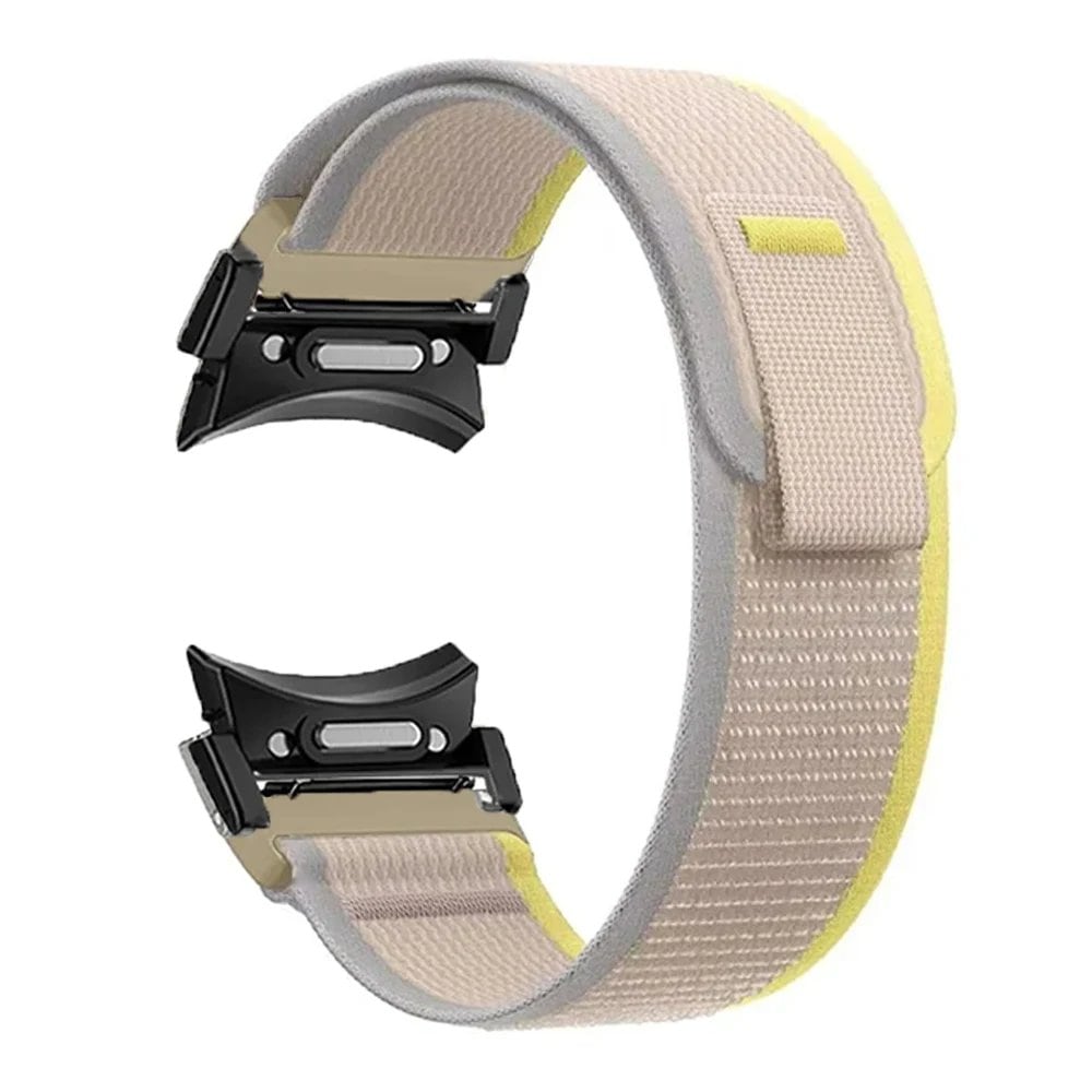 Nylon Band for Samsung Galaxy Watch 5 Pro 45mm, Quick Fit Strap with No Gap, Compatible with Samsung Watch 4/5/6 43/47/40/44mm, Wristband Size: Parallel Import