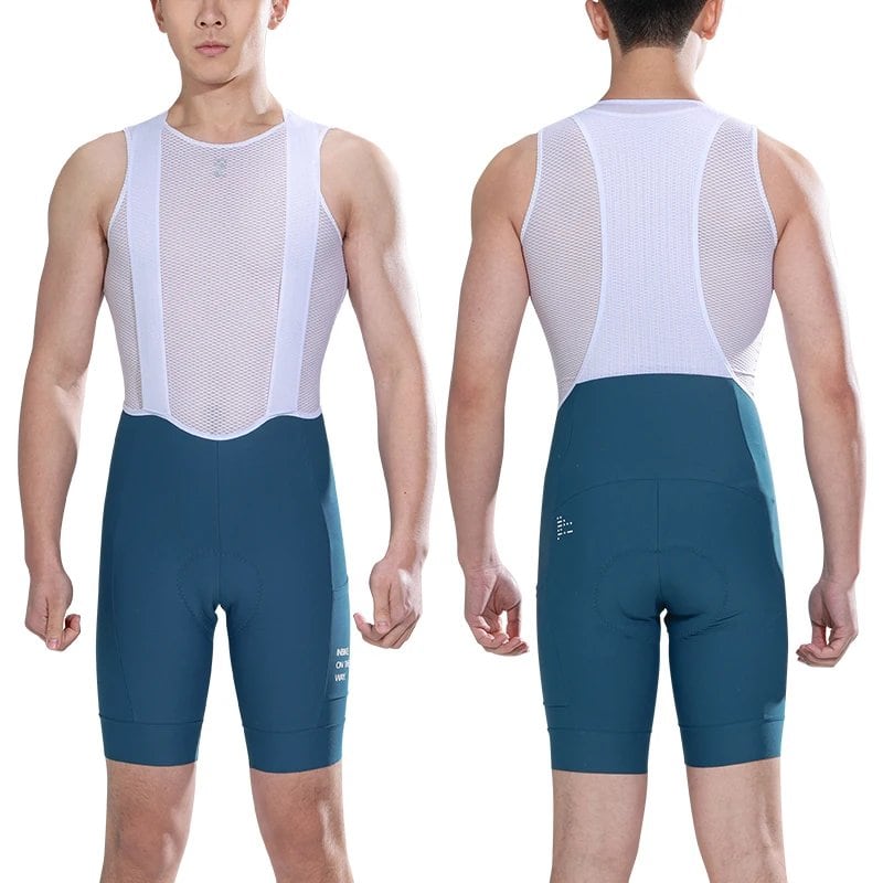 INBIKE Summer Cycling Bib Shorts, 3D Padded, Men's MTB Bike Shorts, Road Bike Pants, Bicycle Shorts with Pockets, Size: Parallel Import