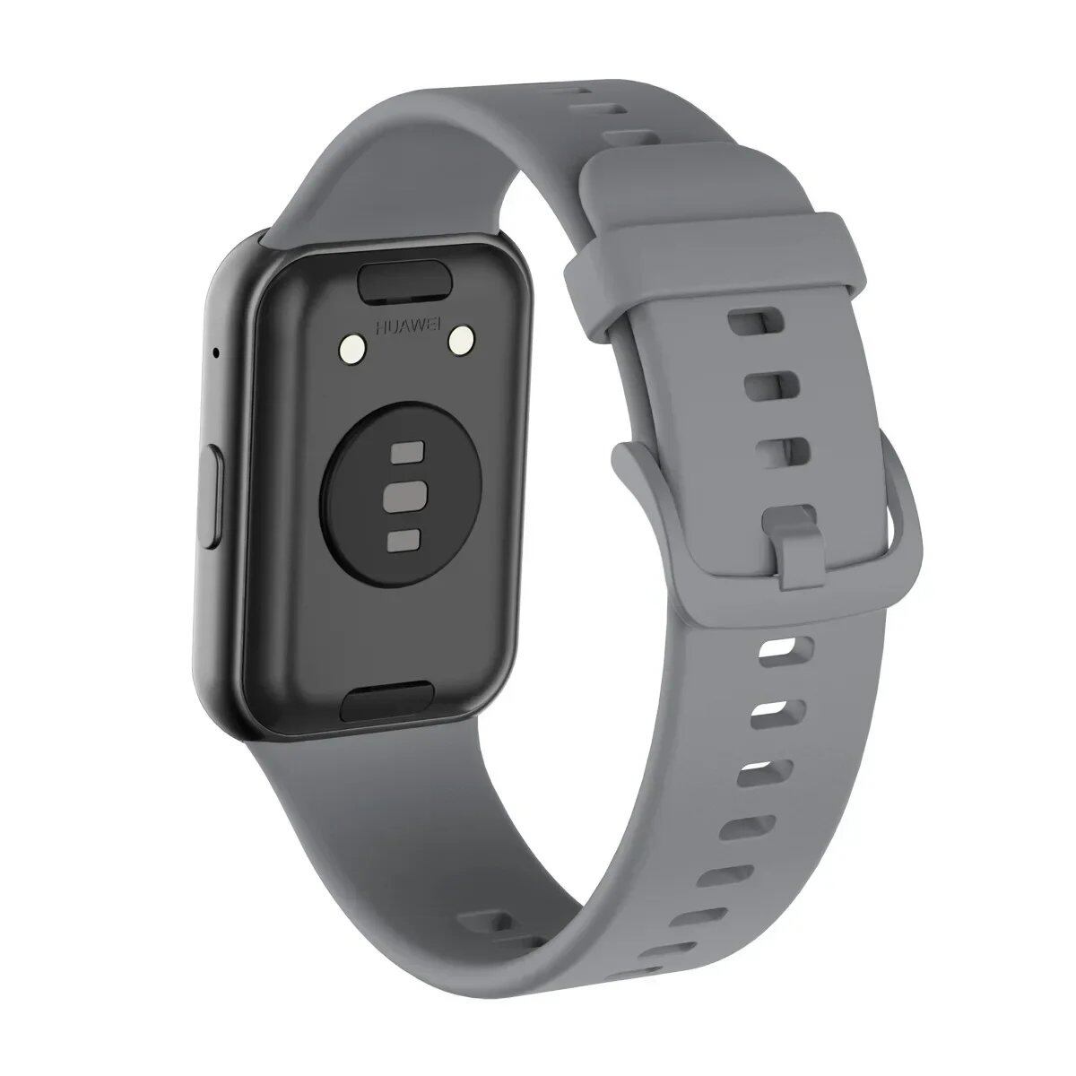 Silicone band for Huawei Watch FIT 1, smartwatch replacement strap, wristband, compatible with various models, band color: Parallel import
