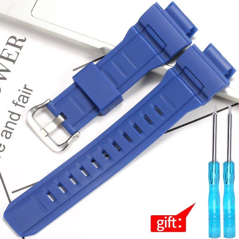 Waterproof men's rubber watch band replacement strap for Casio G-9300, GW-9300, and GW-9400; Band width: 20mm; Ships from: Parallel import