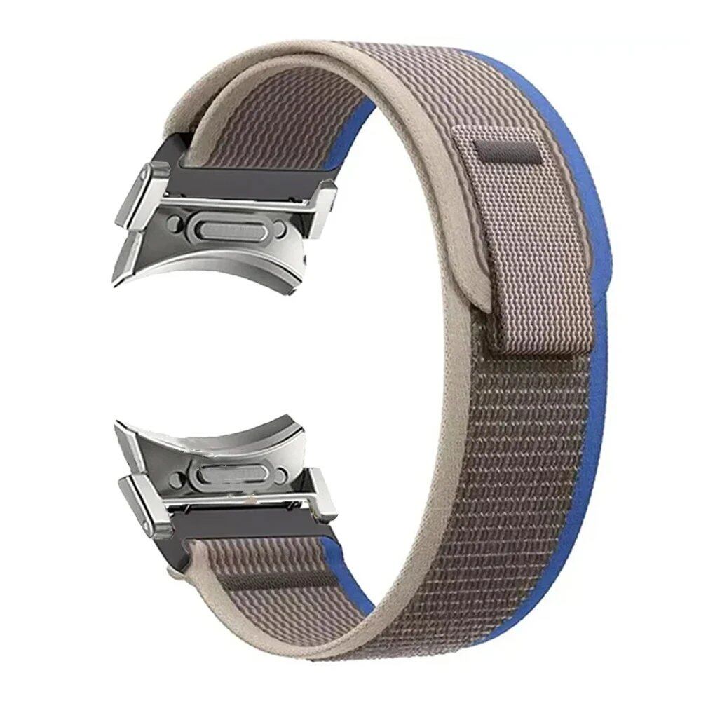 Nylon Band for Samsung Galaxy Watch 5 Pro 45mm, Quick Fit Strap with No Gap, Compatible with Samsung Watch 4/5/6 43/47/40/44mm, Wristband Size: Parallel Import