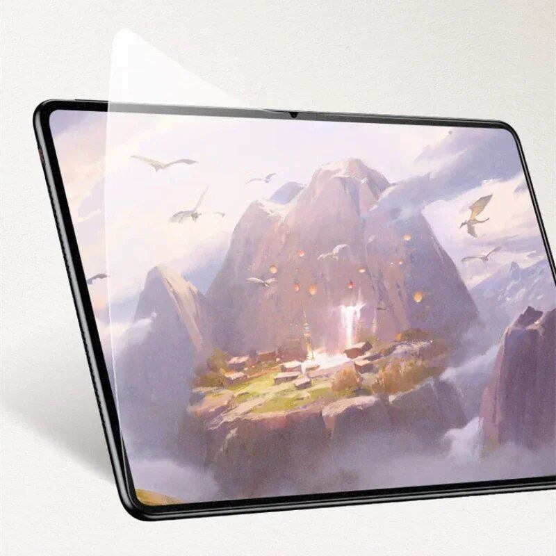 サムスン Galaxy Tab S10 Plus / S10 Ultra 用 マット画面保護フィルム 12.4インチ 14.6インチ ペタフィルム 描画用 絵画用 タブレット保護フィルム 並行輸入品