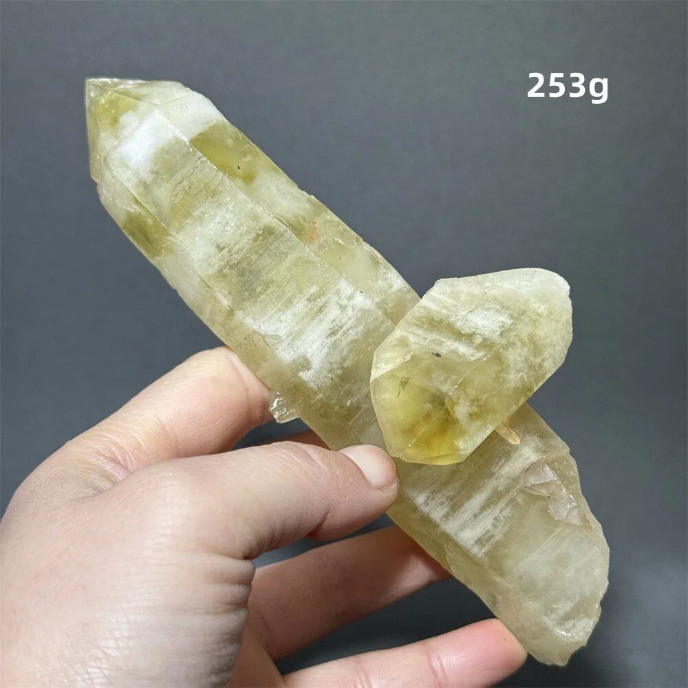 シトリン タワークリスタル 天然クォーツ 鉱石 エネルギー ヒーリング スピリチュアル オーラ 魔術 ホームデコレーション カラー: 並行輸入品