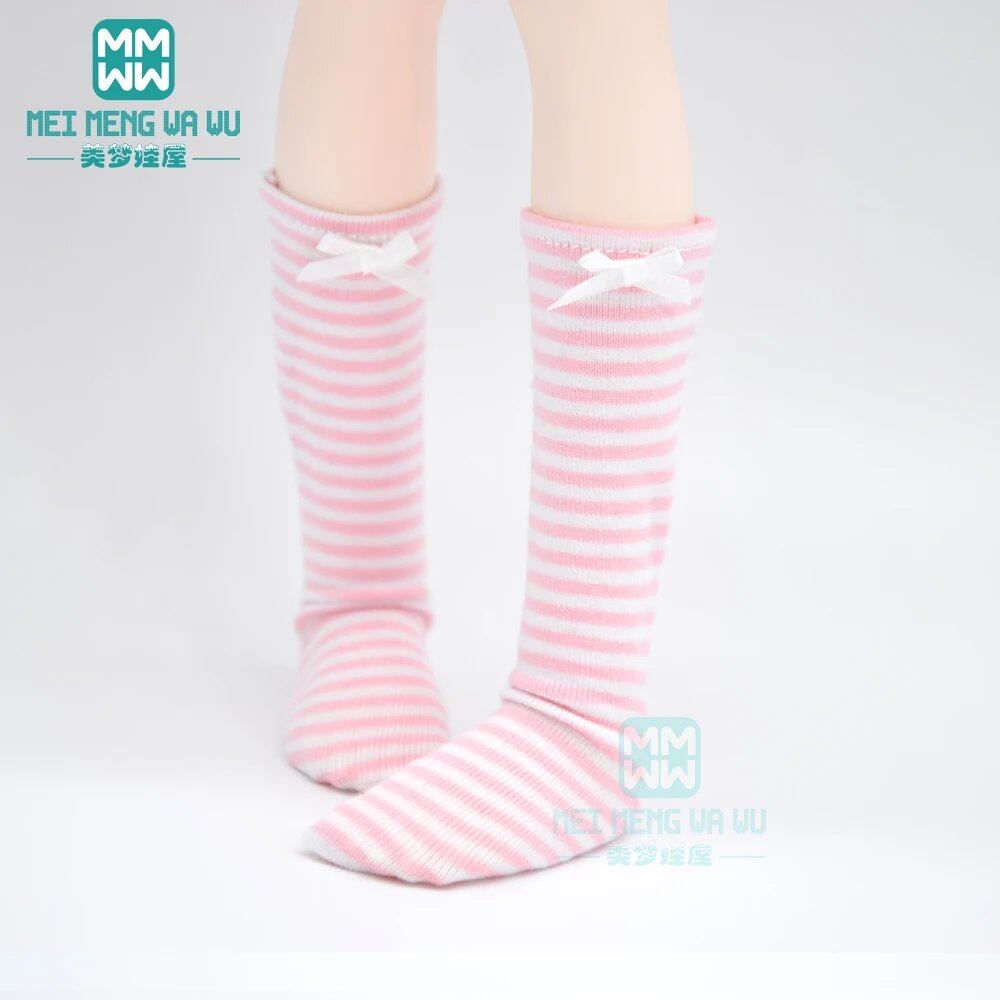Lace Socks & Long Stockings for 1/3, 1/4, 1/6 BJD (DD, SD, GEM) Dolls by XAGADOLL MYOU YOSD Dolls, Color: BJD-0cm, Parallel Import