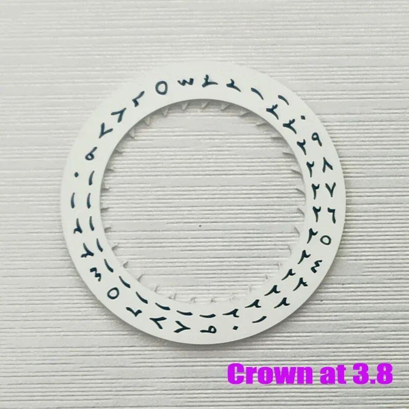 White date week wheel, compatible with NH35 and NH36 models, Arabic dial, automatic movement, crown at 3.0/3.8 o'clock, color H, parallel import