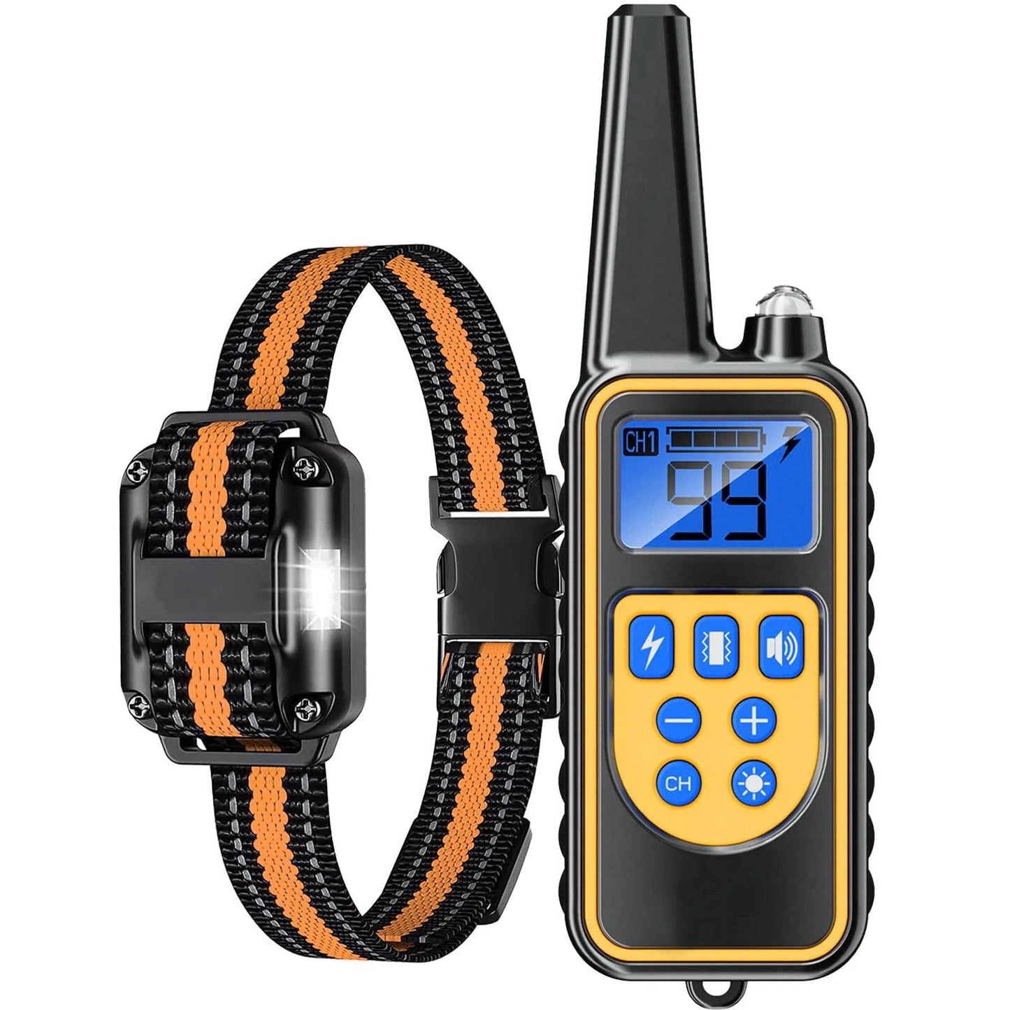 Waterproof Remote Dog Training Collar (Suitable for Large, Medium, and Small Dogs) Smart Dog Shock Collar (Parallel Import)