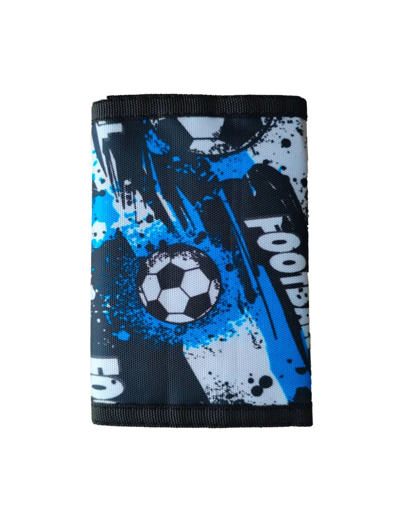 サッカーフットボールプリント キッズ財布 男の子用スリム財布 三つ折り スポーツデザイン トラベル用コインケース付き カードホルダー 子供用ギフト 並行輸入品サッカーフットボールプリント キッズ財布 男の子用スリム財布 三つ折り スポーツデザイン トラベル用コインケース付き カードホルダー 子供用ギフト 並行輸入品