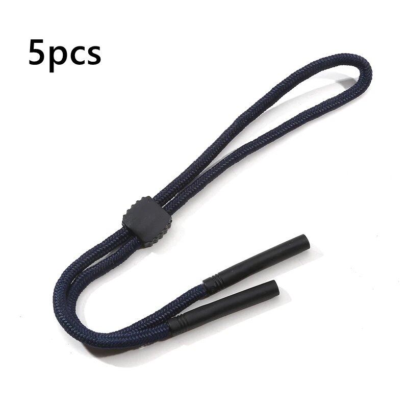 1/5 Piece Non-Slip Sunglasses Cord, Unisex, Outdoor Sports Glasses Strap, Polyester Elastic Neck Strap, Parallel Import
