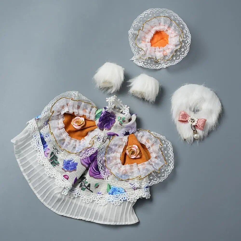 1/6 BJD Doll Accessories Dress for Girls, Toy Gift, Color Matching, Cute Decoration, Small Clothes, Color: ; Size: Doll Not Included, Parallel Import