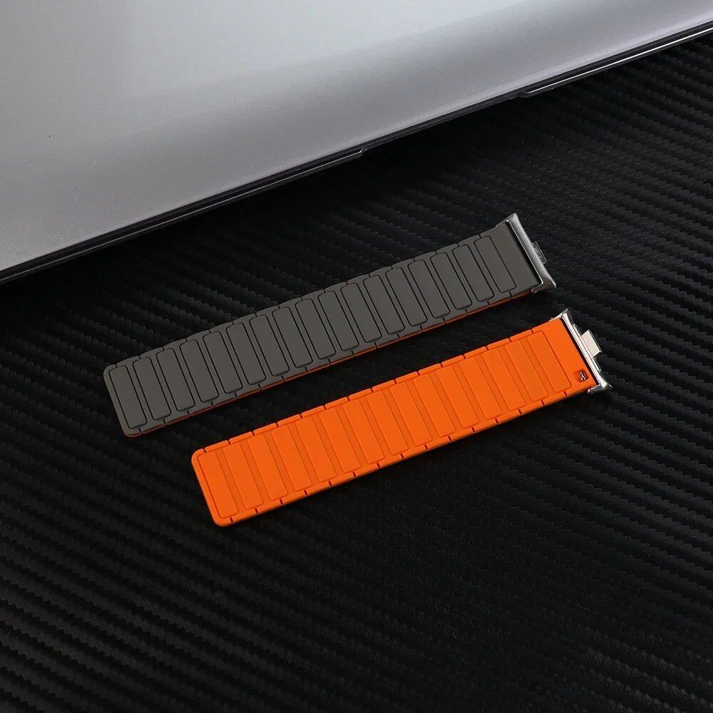 Replacement Magnetic Silicone Wristband for Xiaomi Mi 9 Pro/8 Pro, Redmi Watch 4/5 Compatible, Mi Band 9 Pro Watch Strap, Band Color: Parallel Import