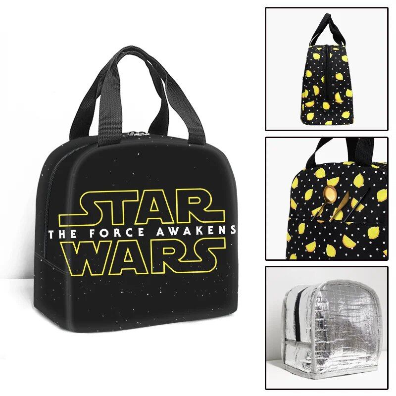 スター・ウォーズ キッズ 保冷ランチバッグ 保温トート 子供用ピクニックバッグ お弁当袋 旅行用ランチバッグ カラー:0 並行輸入品