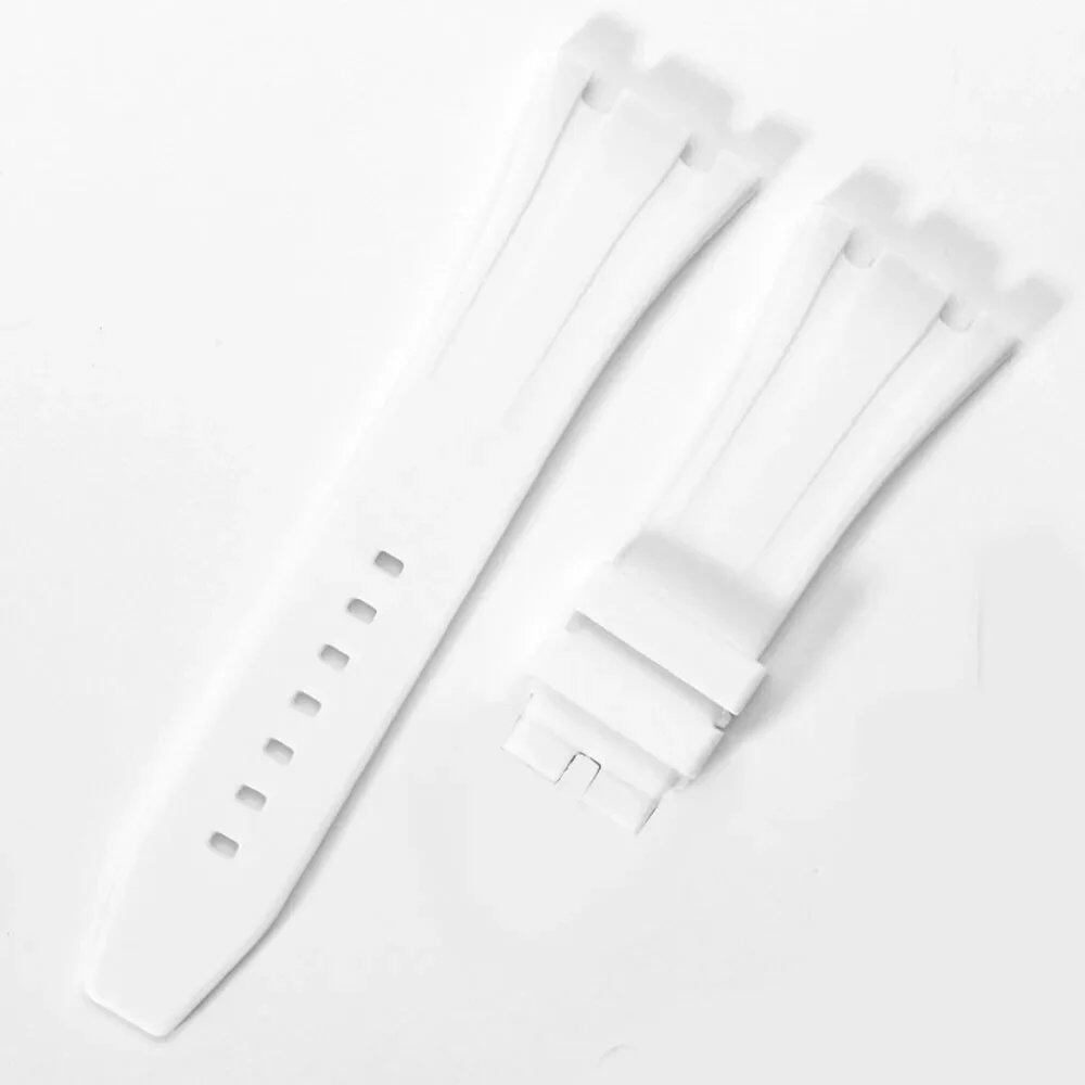 Waterproof Silicone Rubber Watch Band for GA2100/GA-2110, 26mm/27mm - AP Royal Oak Style Sport Wristband for Men and Women, Band Color: 26 or 27mm, Band Width: Parallel Import