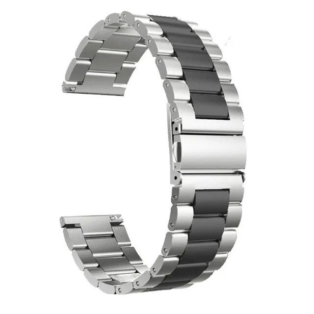 Replacement Stainless Steel Metal Strap for Huawei Watch GT5 (46mm/41mm) and GT4 (18mm/22mm) Band Color: mm, Parallel Import