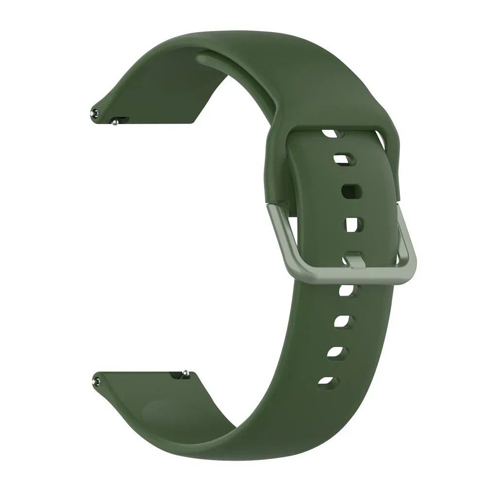 RealMe Watch 2 / 3 Pro / S / S Pro Sport Silicone Wristband - 20mm / 22mm Replacement Soft Watch Strap, Band Color: mm, Parallel Import
