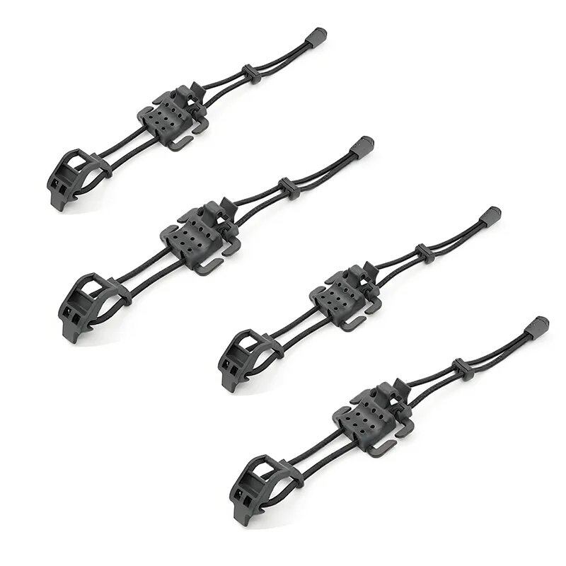 Pack of 1/2 Portable MOLLE Binding Clips, Gear Organizer, Zipper, Multifunctional Hanging Buckle, Outdoor Backpack/Vest Accessory, Color: Parallel Import