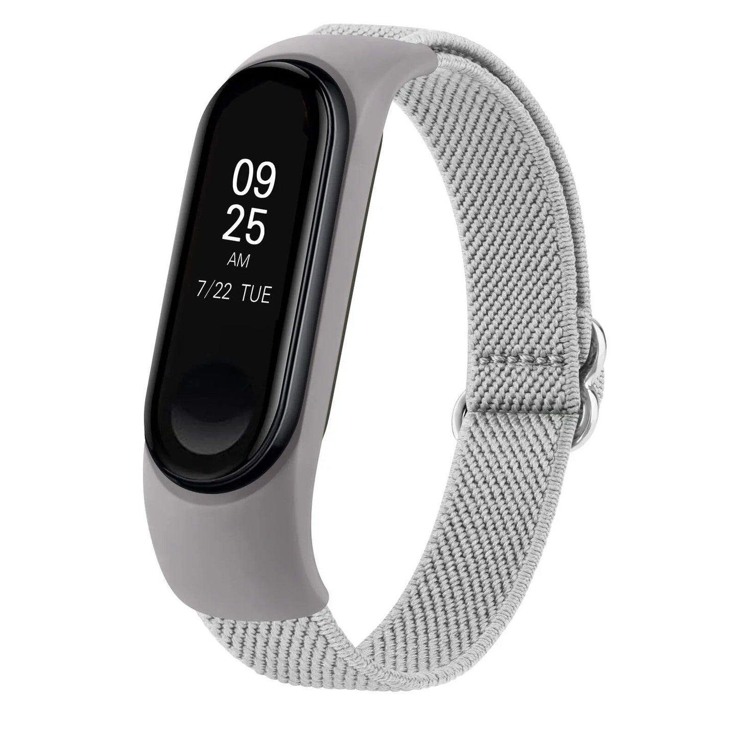 Xiaomi Mi Band 3/4/5/6/7用 伸縮ナイロンストラップ 交換用アジャスタブルリストバンド 腕時計バンド バンドカラー:用 バンド幅 並行輸入品