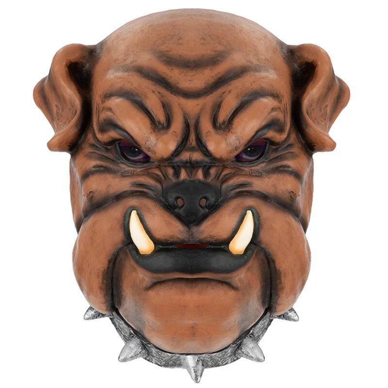 Chinese Zodiac Animal Head Masks - Chicken, Horse, Dog, Pig, Tiger, and Rabbit - Latex Costumes for Halloween Props, Color: 40387 - Parallel Import