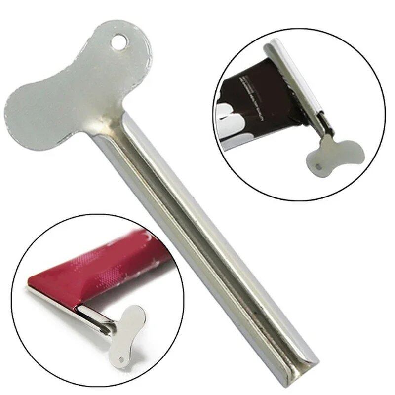 1-6 Piece Stainless Steel Tube Squeezer, Metal, Toothpaste Tube Key, Bathroom Use, Hair Dye, Cosmetics Tube Squeezer, Color: Parallel Import