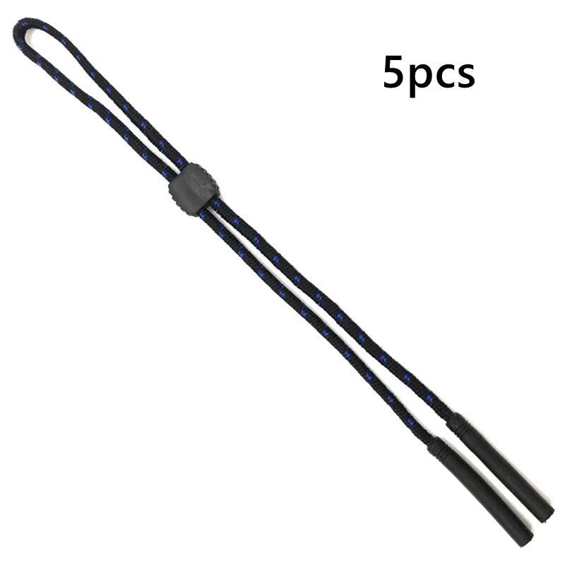 1/5 Piece Non-Slip Sunglasses Cord, Unisex, Outdoor Sports Glasses Strap, Polyester Elastic Neck Strap, Parallel Import