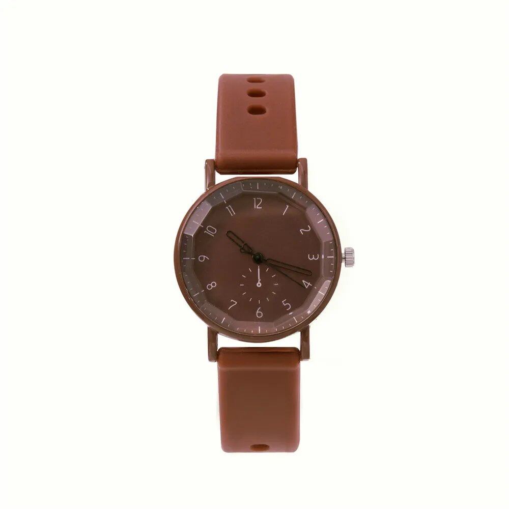 Pink digital simple ladies' dress watch, designer fashion watch, 2023 new arrival, casual silicone strap, quartz movement, ladies' watch, gift clock; Ships from: Parallel import