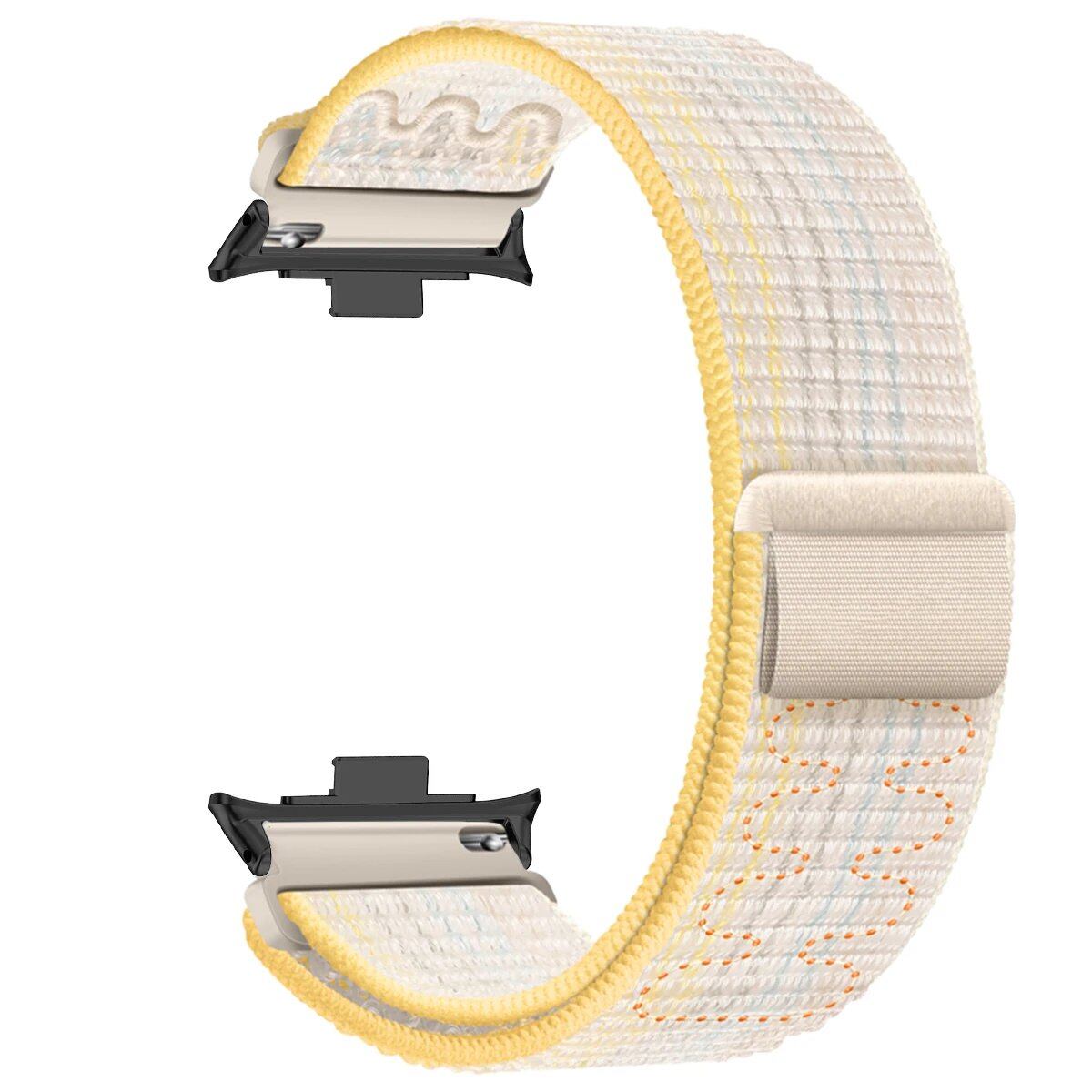 Breathable Nylon Loop Replacement Wristband for Xiaomi Redmi Watch 4/5, Mi Band 9/8 Pro, Sports Smartwatch Strap, Band Color: Parallel Import