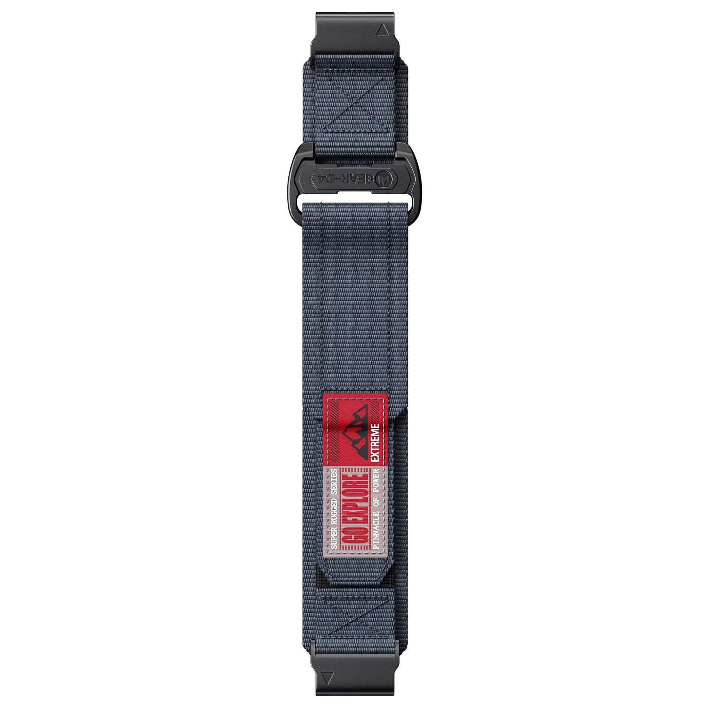 Compatible with Garmin F?nix 7/7Pro/6/6X/5/5XPlus, 22mm and 26mm QuickFit Nylon Sport Loop Strap, F?nix 8 E-Watch Band Compatible, Size 2, Parallel Import