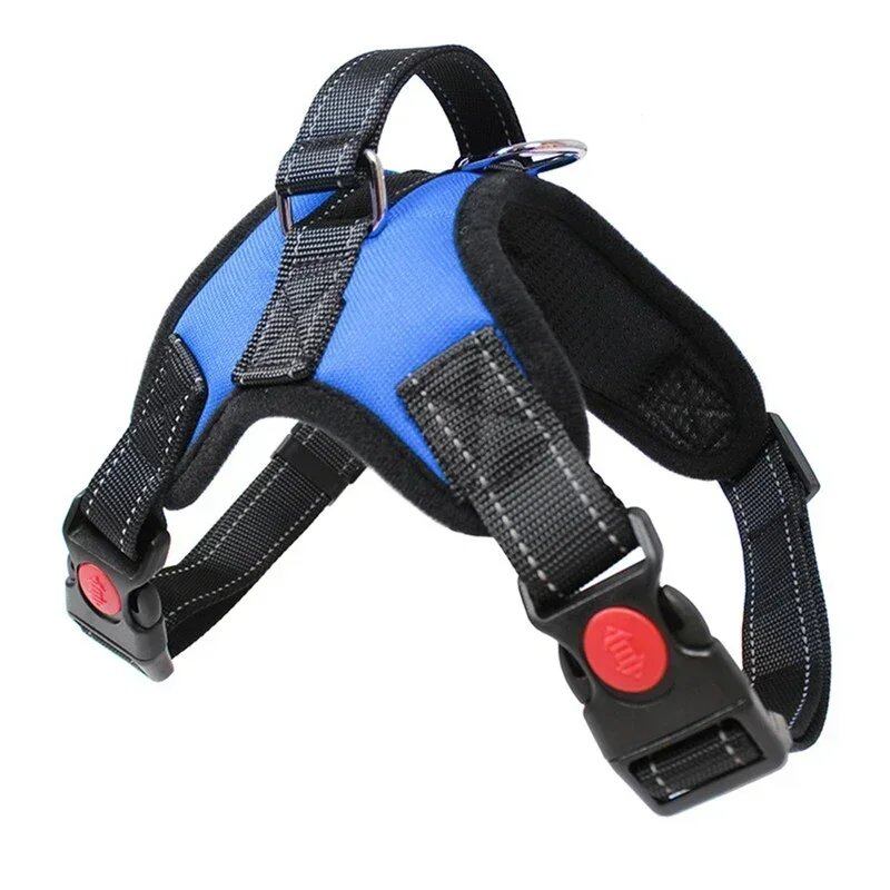 Saddle Dog Harness, Reflective, Adjustable, No-Pull, for Walking Training, Chest Strap, Suitable for Small, Medium, and Large Dogs, Size: Parallel Import